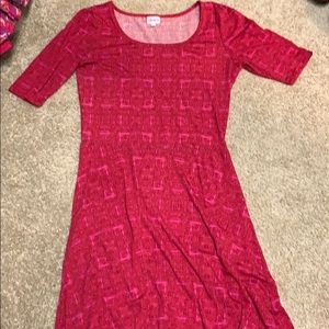 Large pink patterned Ana lularoe
